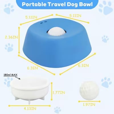 Multi-Purpose slow Feeder Dog Bowls