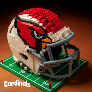 Football Team Building Block Helmet